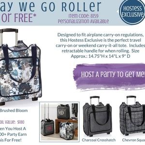 thirty one duffle bag with wheels